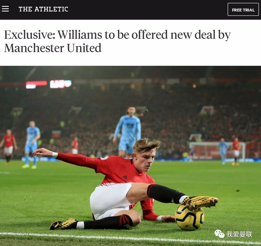 曼联■曼联续约18岁妖星！后防三位置全能，出场26次已稳坐一线队地位