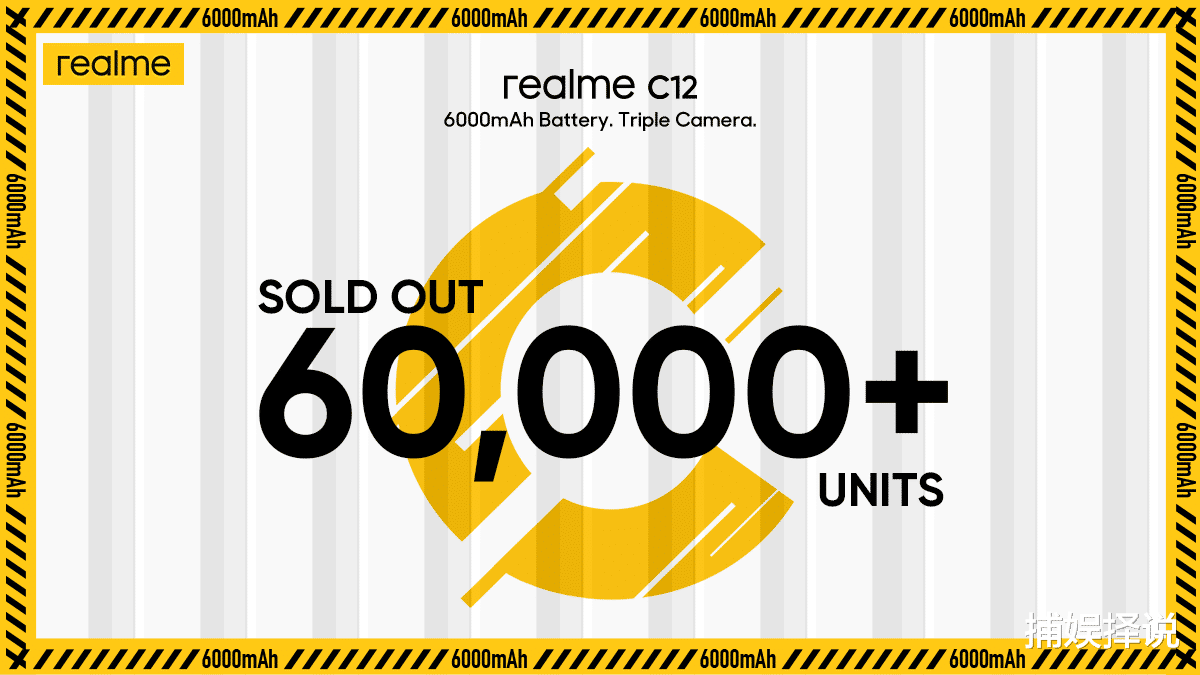 realme|Realme C12正式开售,首销60000多部全部售罄!