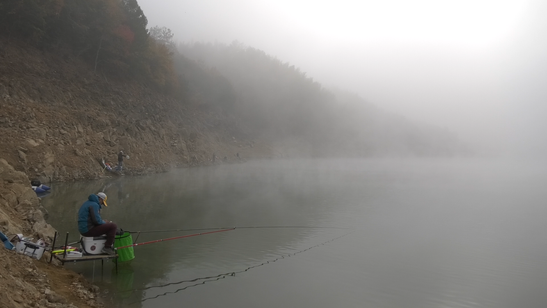 「水库」手竿垂钓鲢鳙钓位的选择，都是干货，看了不后悔。