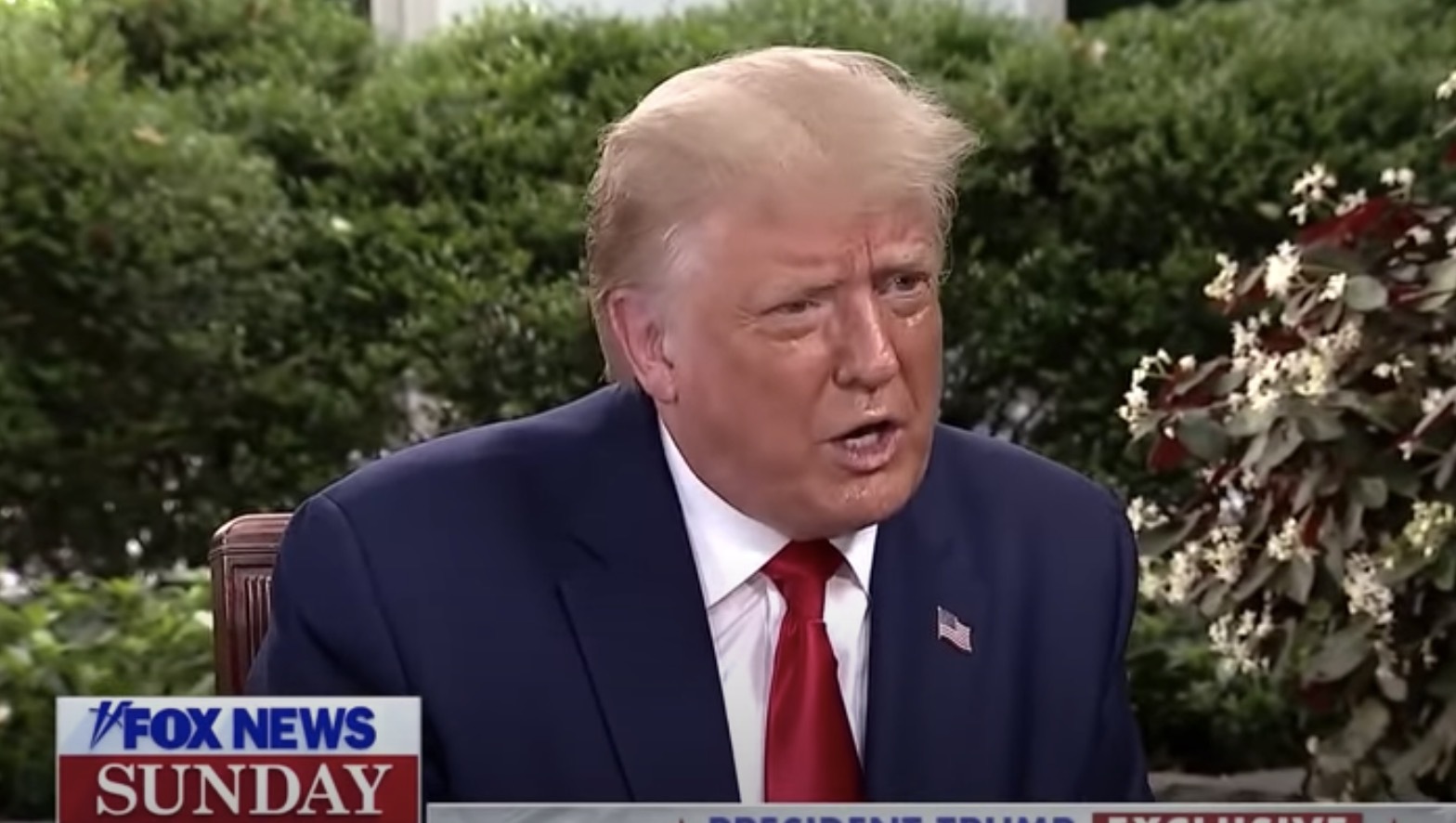 特朗普|川普最新采访大翻车！和全美最犀利记者当场撕X，全程被怼疯