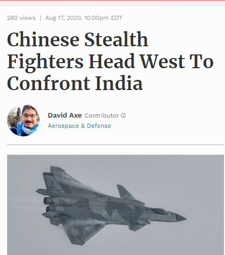 印度或進一步采取冒險行動，美媒：殲-20突然向西挺進印度-圖2