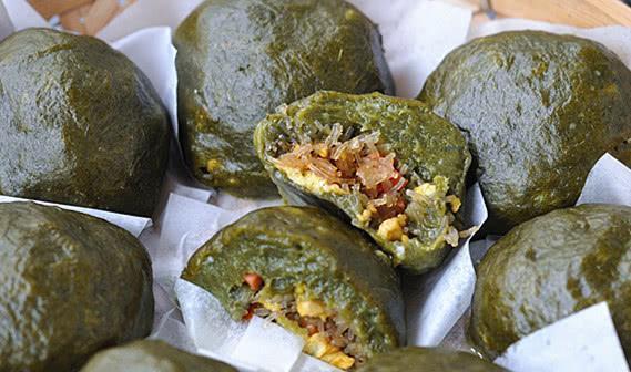 腊肉▲春天，早餐我家从不吃馒头，儿子最爱它，做法简单，能量足足！