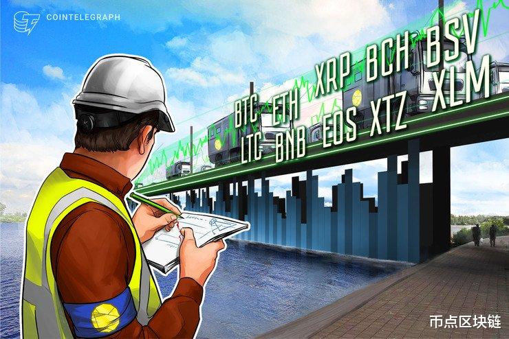 「比特币」5月9日主流加密货币价格分析：比特币，以太币，瑞波，EOS