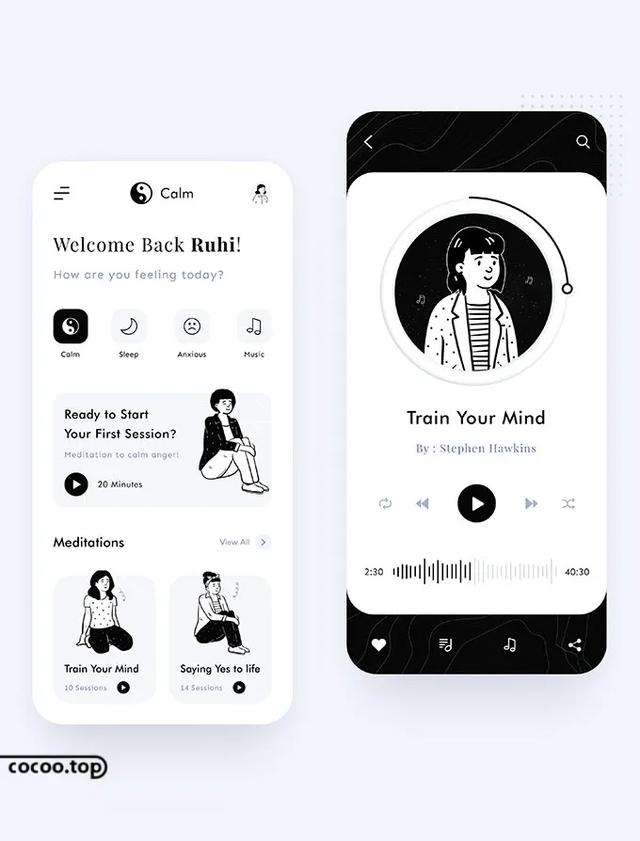 iqoo|APP界面中的插画风格！