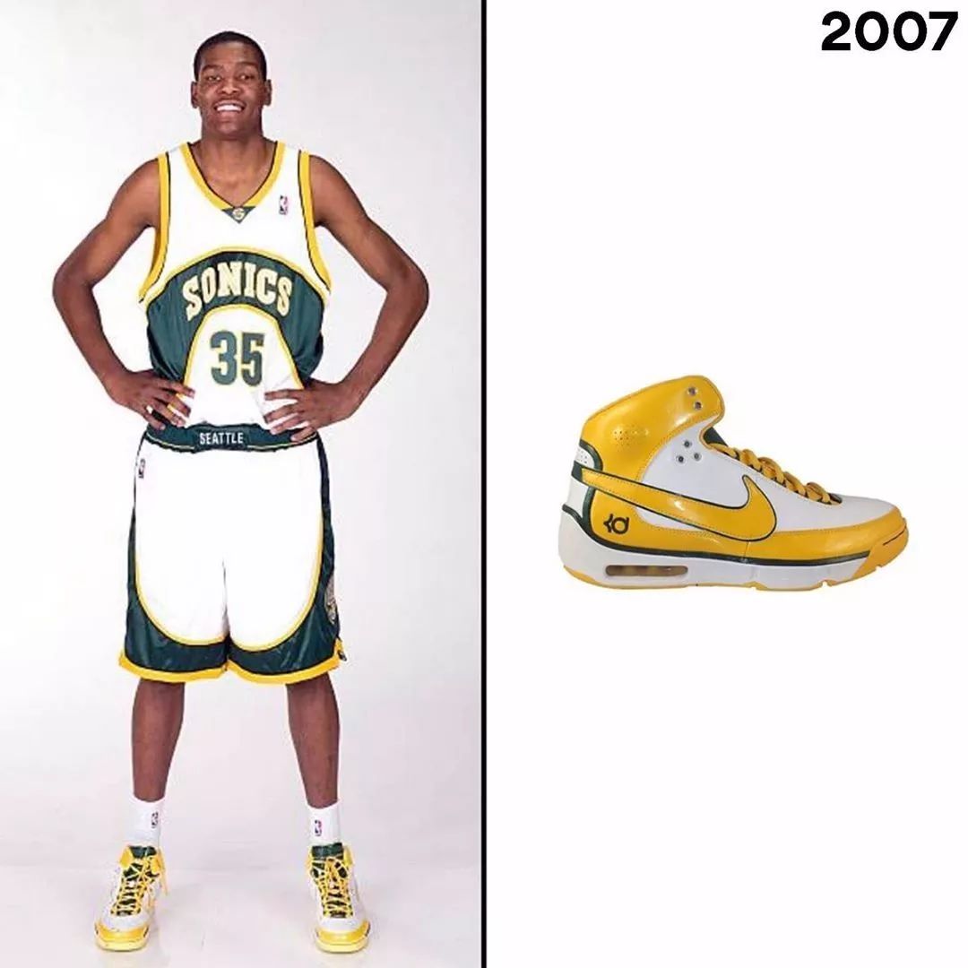 凯文·杜兰特@小时候买不起球鞋，还被迫穿女鞋，打进NBA后要求签名鞋必须便宜