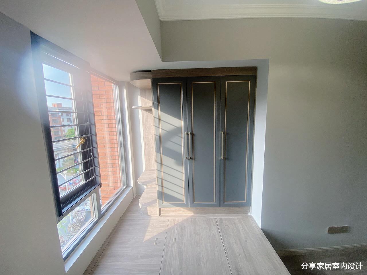 「」她家120平新房，还没布置齐家具就很漂亮，电视墙超喜欢，晒晒！