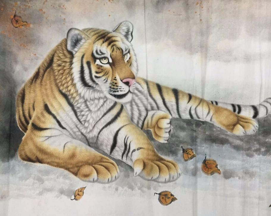 「」“大金虎”最近“一喜挡三灾”，接回家去