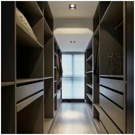 |5款衣帽间布局，解决各种户型大小难题！难怪女人这么喜欢衣帽间