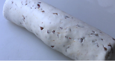 红枣▲糯米粉别用油炸了，大刀一切，鲜香又软糯，一口一根特别香