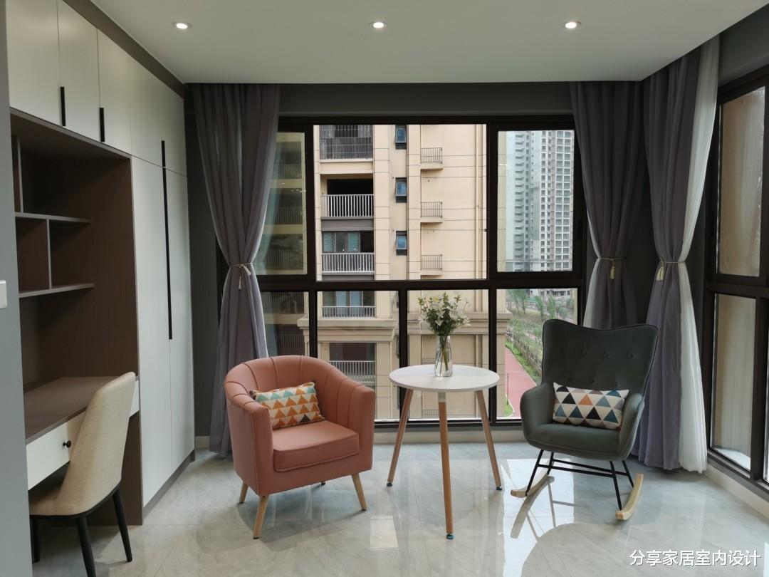 |终于装修完工，全屋打扫干净通风中，悬空电视墙非常喜欢，分享下