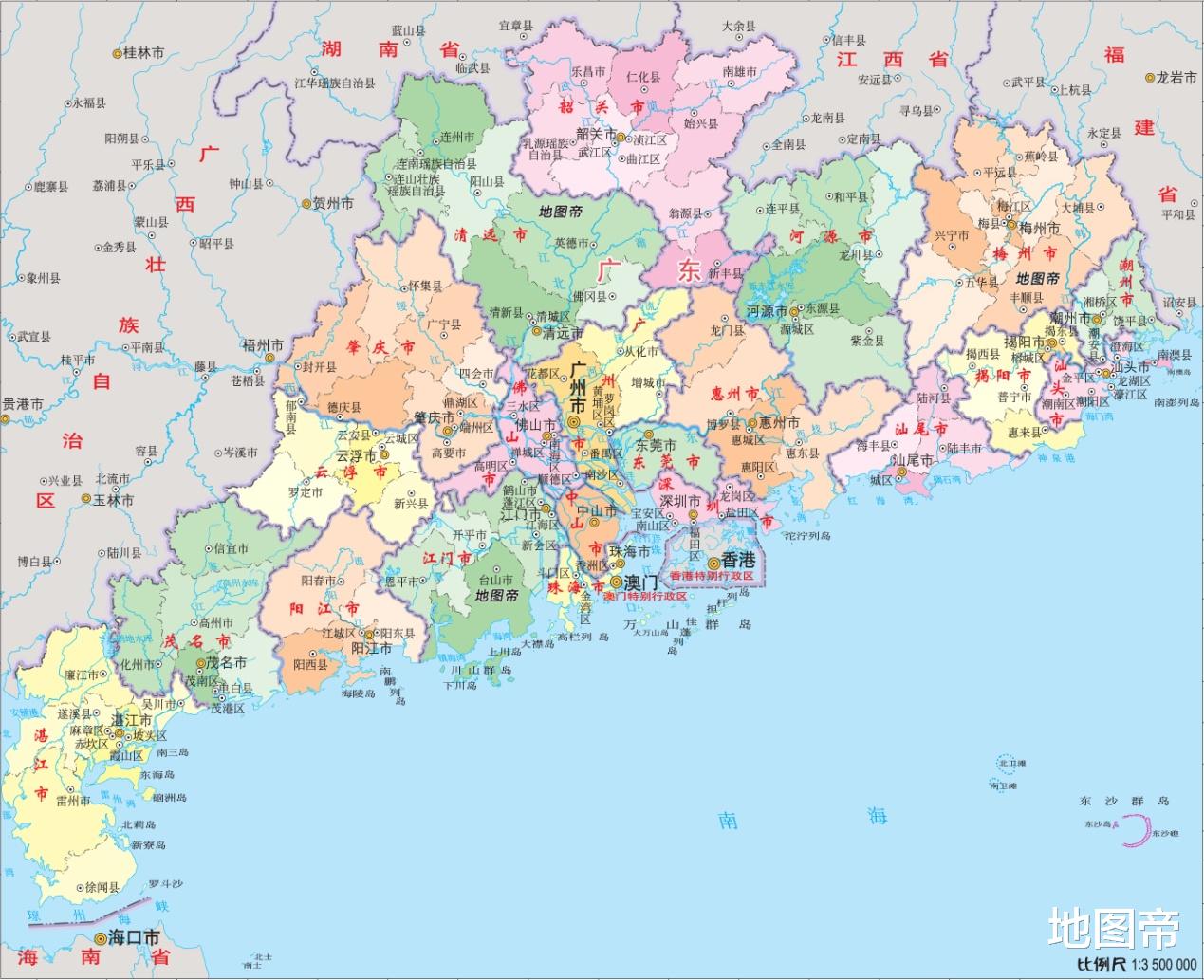 地图帝|两广总督驻地最初为什么在肇庆，而不在广州？