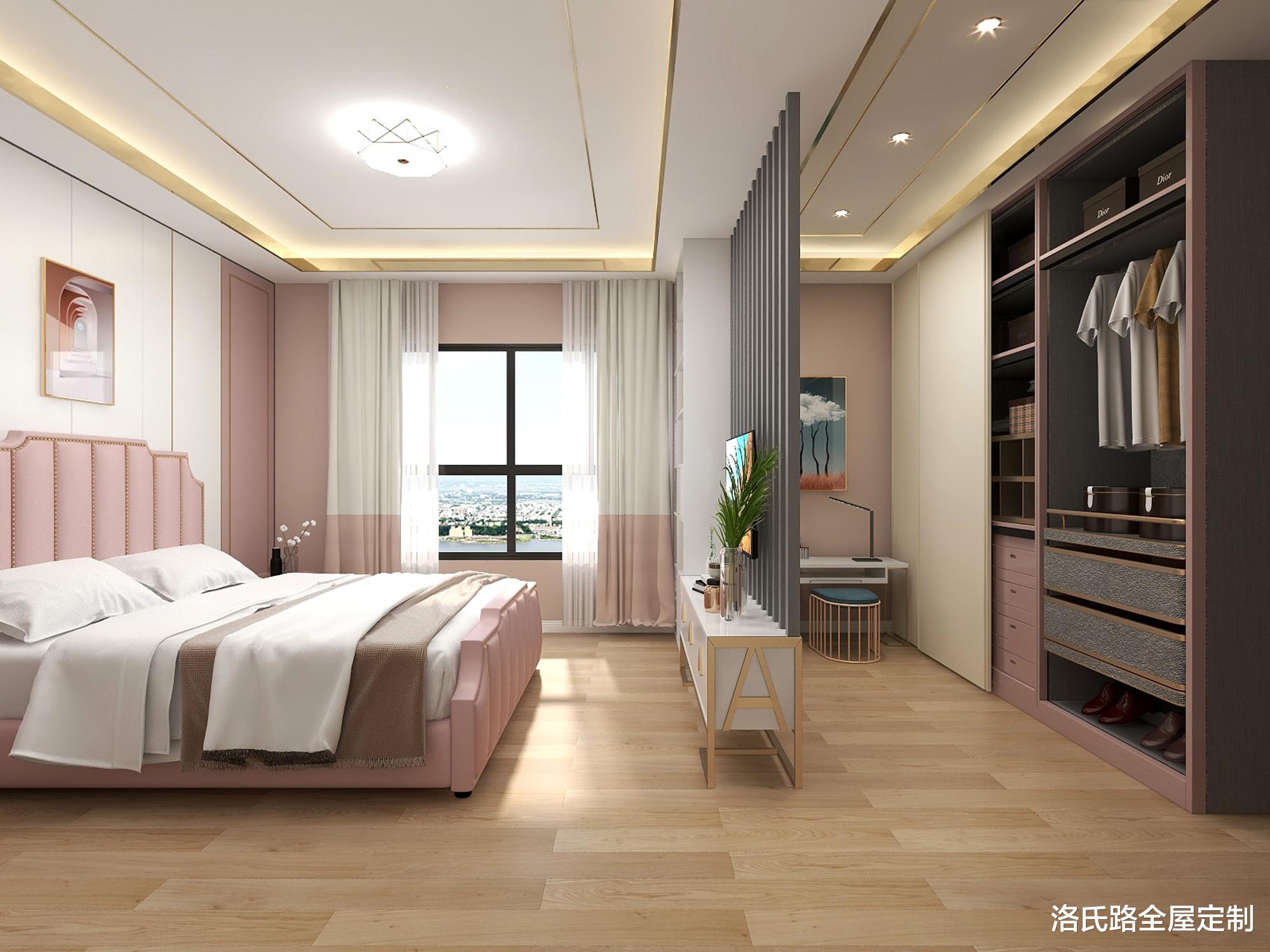 「」晒晒156㎡新家，轻奢风专属背景墙，简直不要太好看！