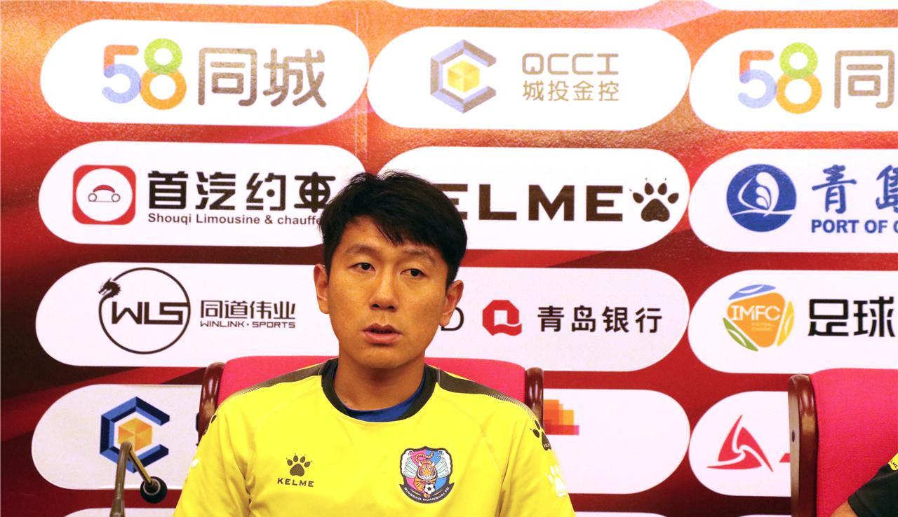 中超▲青岛黄海铁腰原是殷铁生爱徒，20岁便成中超主力，33岁再战中超