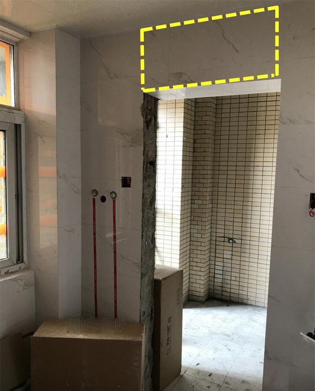 热水器@热水器挂在卫生间门洞上方？要不是找亲戚装修的，我真要发火了