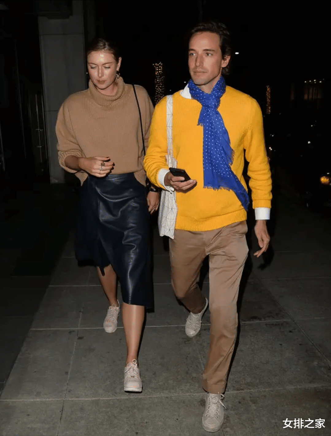 『莎拉波娃』莎拉波娃户外锻炼，有向俄罗斯大妈发展的一点点趋势