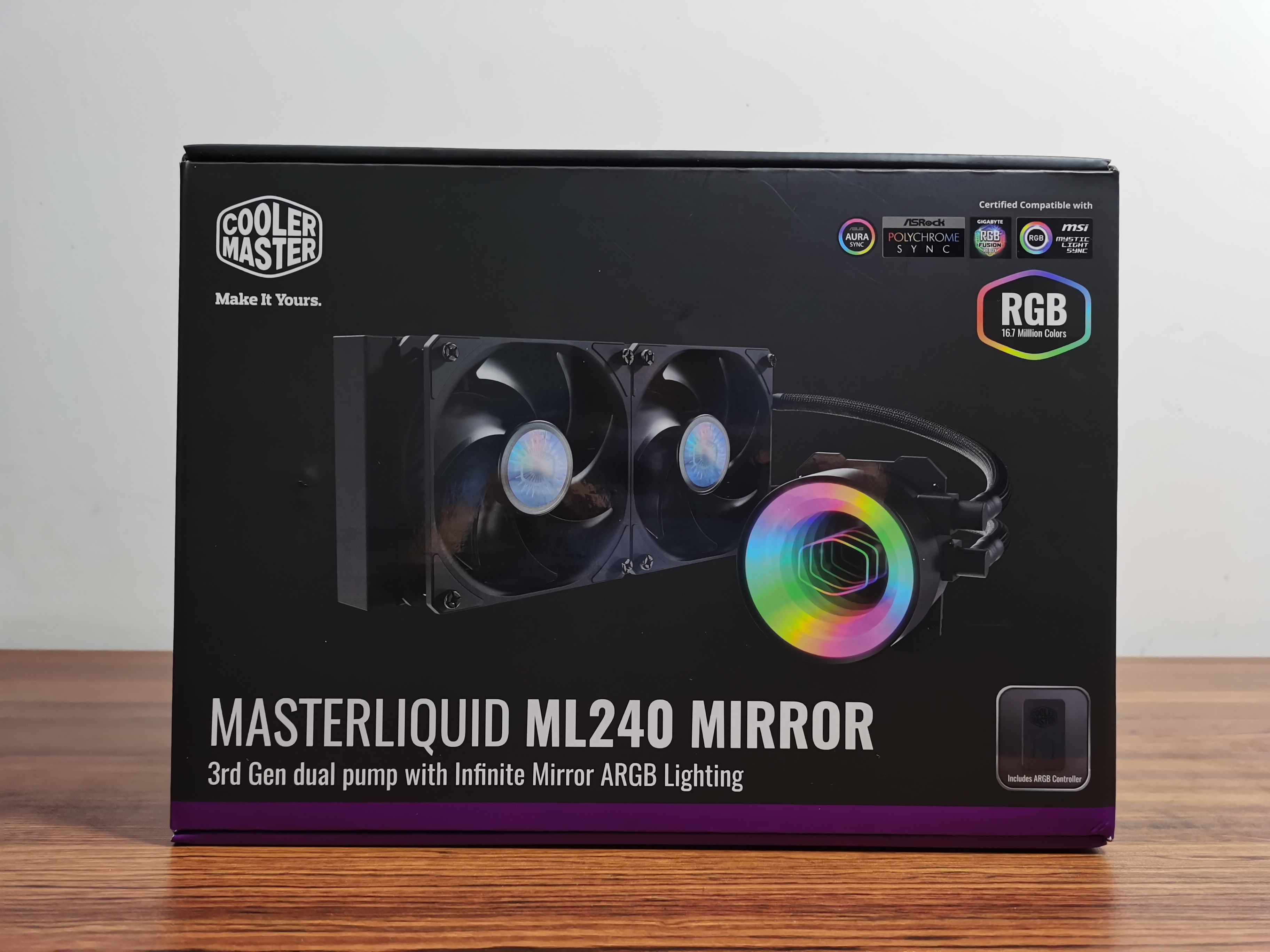 社交|无限幻镜——酷冷至尊海魔240cpu水冷开箱测试