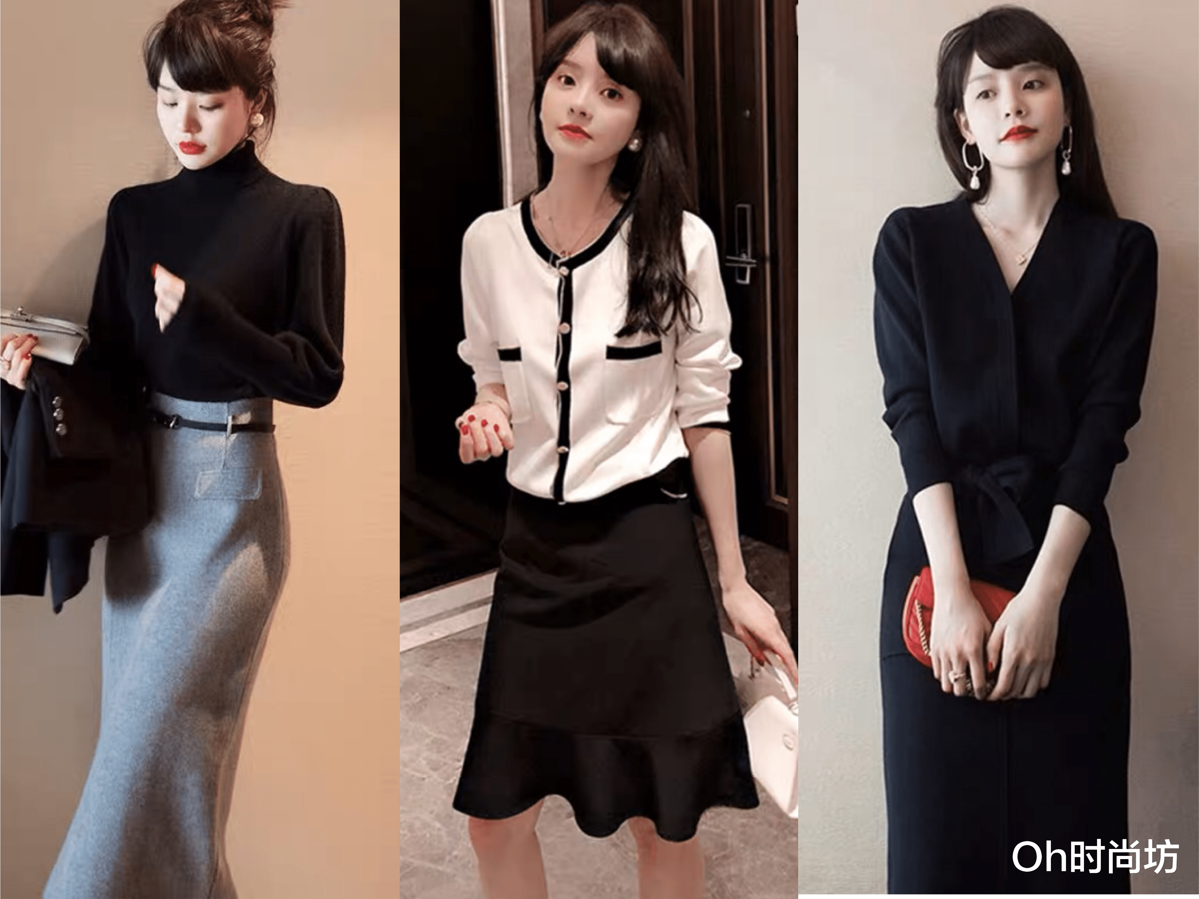 穿衣搭配|衣服在精不在多,秋冬季简约通勤穿搭示范,高级精致又耐看时尚