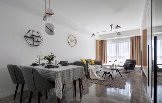 |70㎡精致一居，现代简约温馨舒适，营造出满满的幸福感！