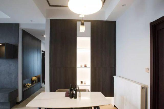 老年小妙招|看135㎡三居室如何在过道上藏下一个收纳怪兽