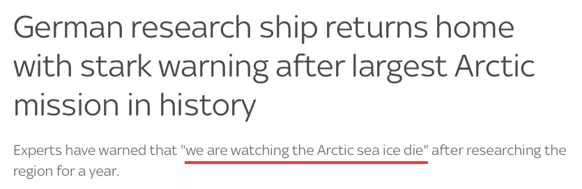 北极|北极漂泊389天后,数百名科学家带回一个噩耗:北冰洋正在死去