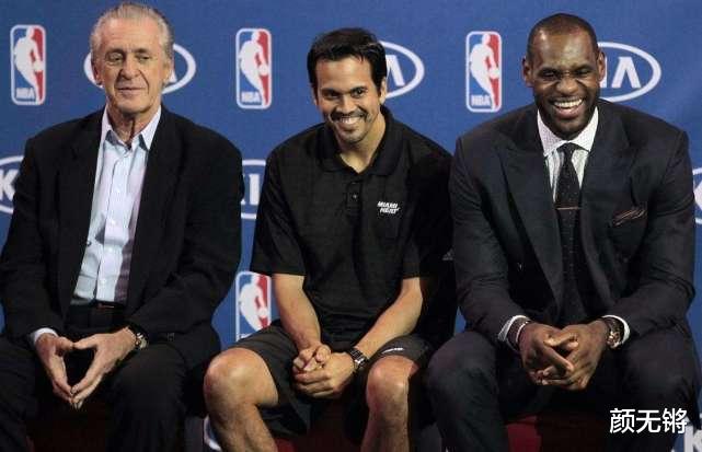 『热火队』热火主帅谈啦啦队美妻：非暂停时注意到她的！年龄差18岁感情极好