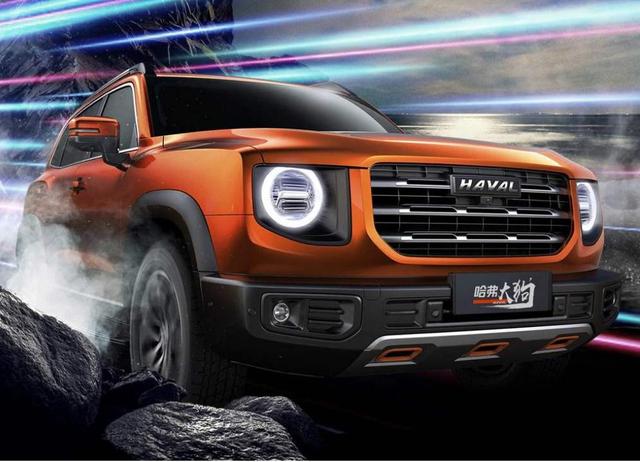 哈弗|实拍哈弗大狗：承载式车身，通过性却很高，内饰科幻