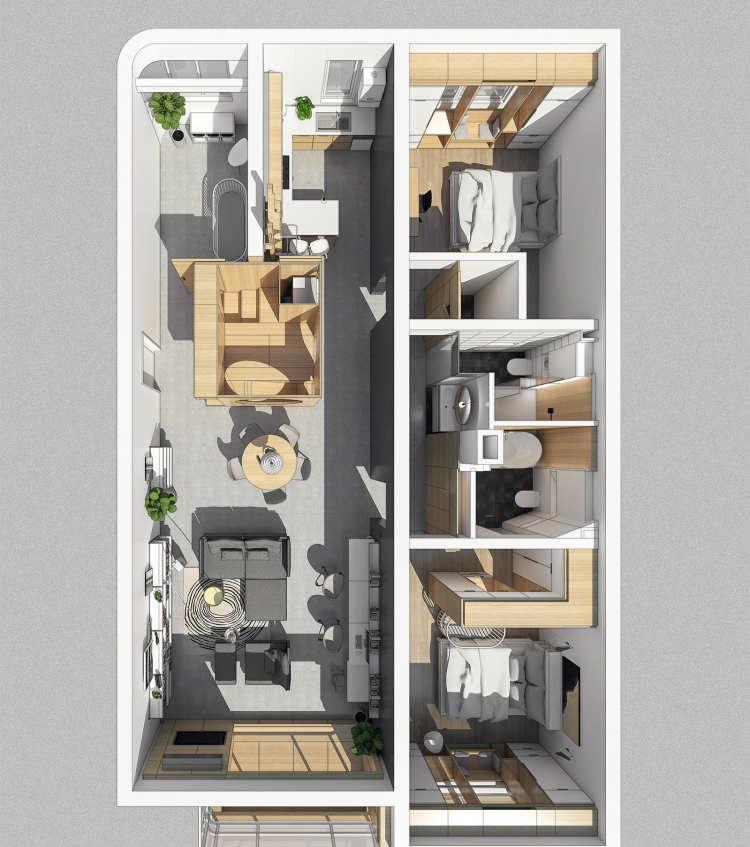 |而立之年，她以孩子为中心，将135㎡家装成童话屋，全屋很有品味