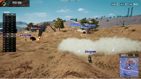 tsg战队|绝地求生丨恭喜TSG战队获得PSC洲际赛S2东亚赛区冠军