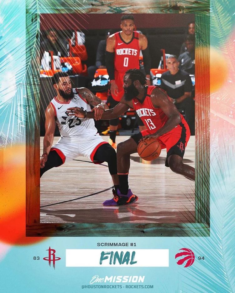 火箭队|NBA热身赛直播：火箭vs灰熊视频直播，哈威率队欲取复赛首胜！