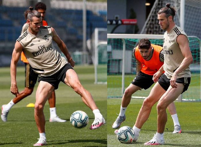 「C罗」31岁贝尔瘦了，魔鬼筋肉腿！身体素质比C罗强的男人，再拼一次