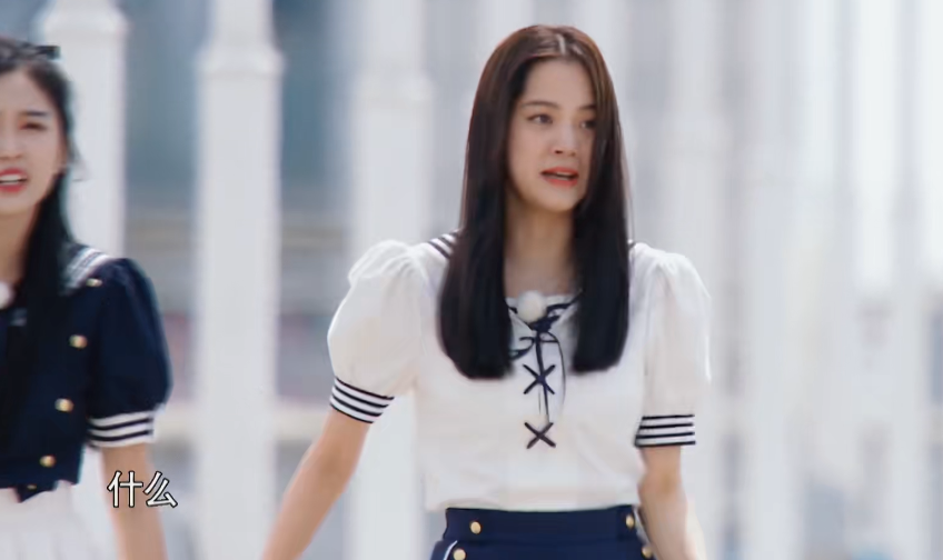 欧阳娜娜|《奔跑吧》欧阳娜娜被追赶，吓到失去表情管理，下意识喊出的人真实了