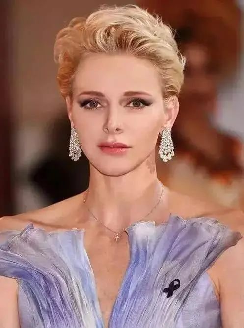 发型|布丽吉特“鸡窝头”不算啥,摩纳哥王妃新发型才真奇葩,太显老了