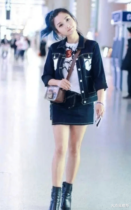 何洁|何洁瘦身成功堪比“整容”，看清她生图下的真实腿型，这谁能相信？