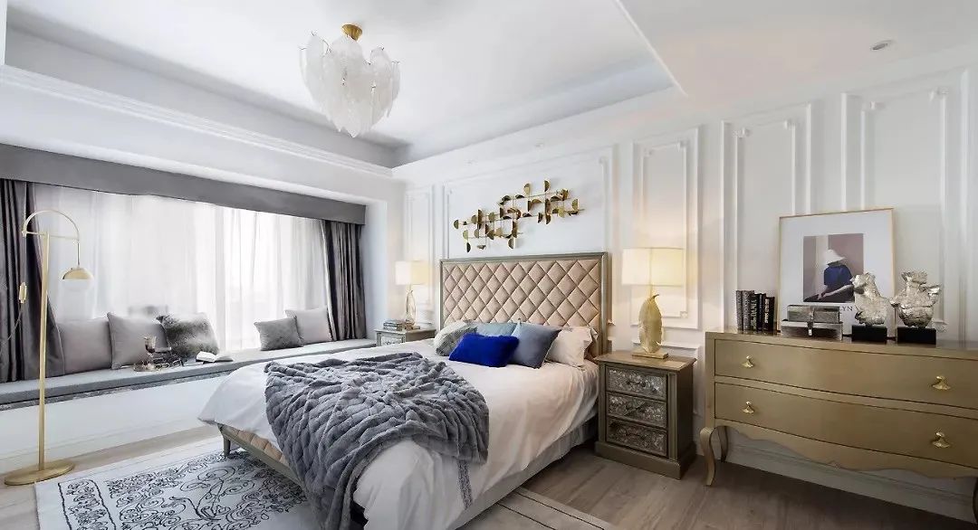 「」142㎡轻奢美式风格装修，精致优雅诠释高级质感！