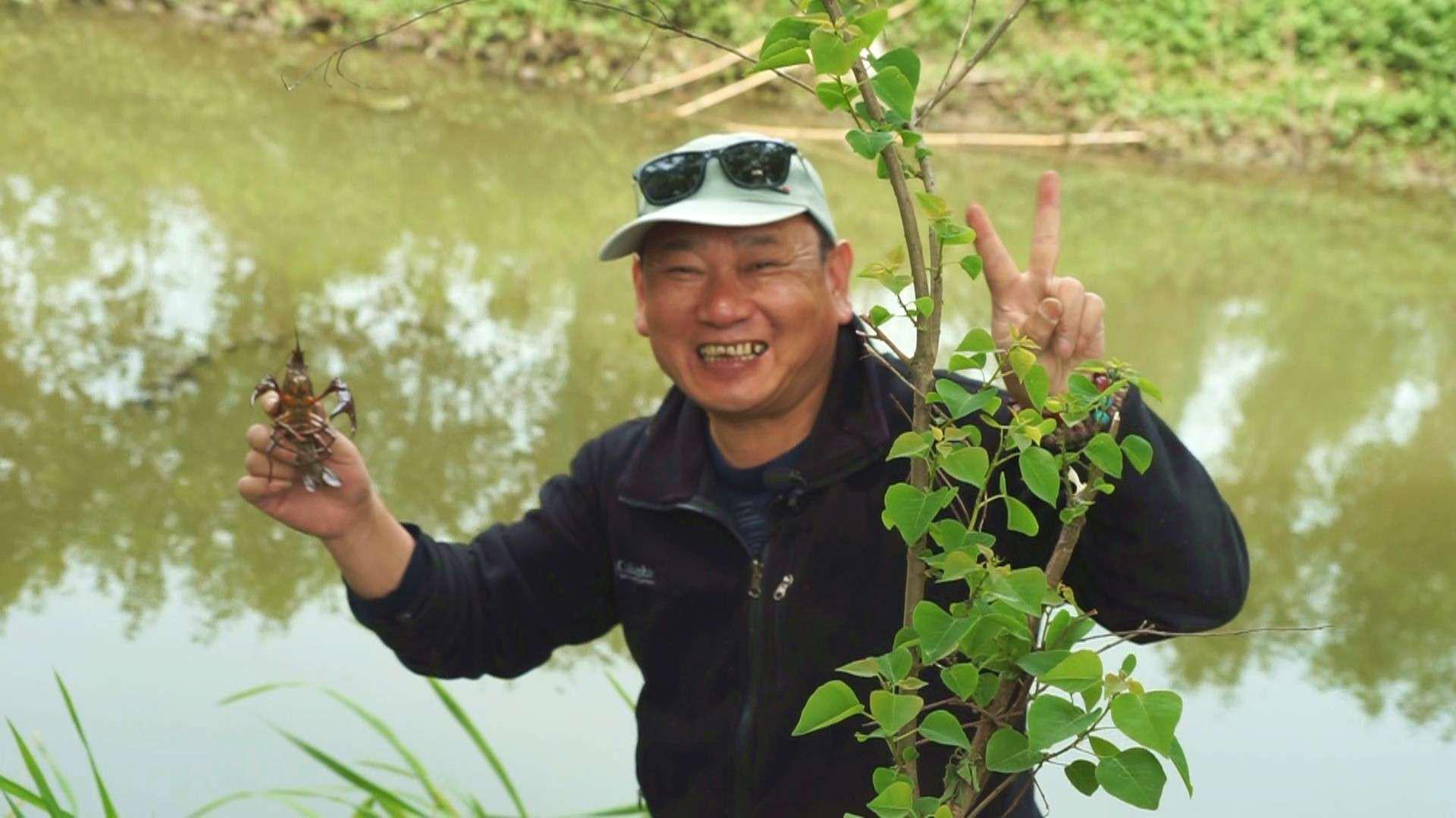 @你还在买小龙虾吃吗？这里不要钱！刺激好玩，还能美餐一顿！