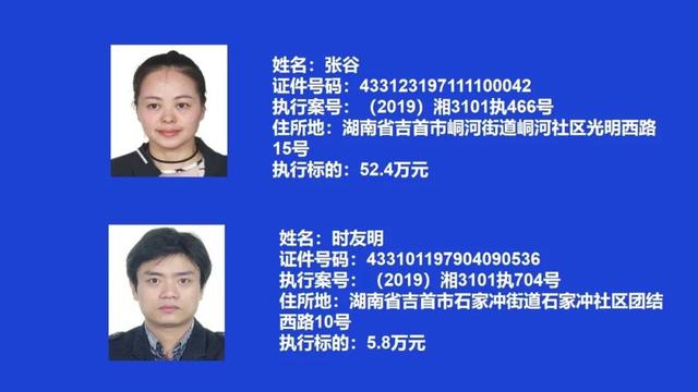 [湖南]湖南又一批失信被执行人被曝光