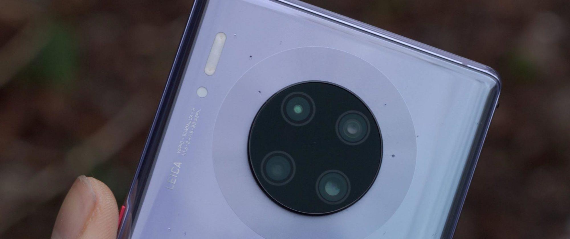 『摄像头』华为Mate 40 Pro泄漏:后置摄像头环形模块可能会有触摸屏