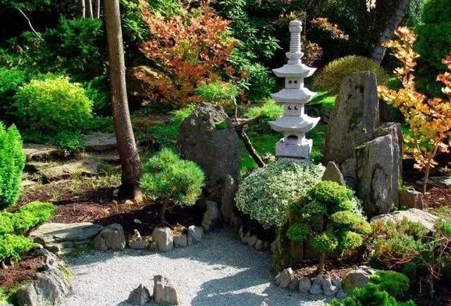 池塘|17套“日式庭院”设计，get到这4点，搞定日式花园妥妥的