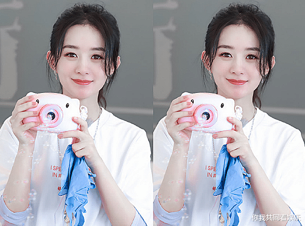 赵丽颖|有种“整容”叫赵丽颖生完孩子，32岁美成18岁，生图下的腿太抢镜