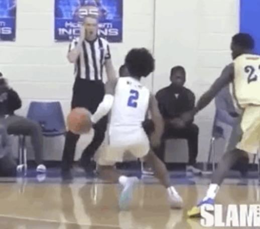 [选秀]青出于蓝！高中生哈登附体，双后撤步创造2米大空间