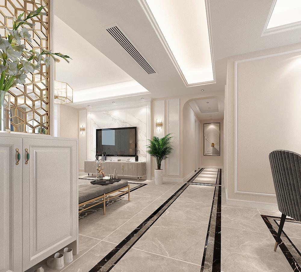 『』老婆坚持要把家里面135平米房子，装成美式风格，完工后太惊艳了