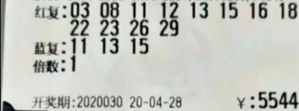 「双色球」双色球030期大复试杀号来咯