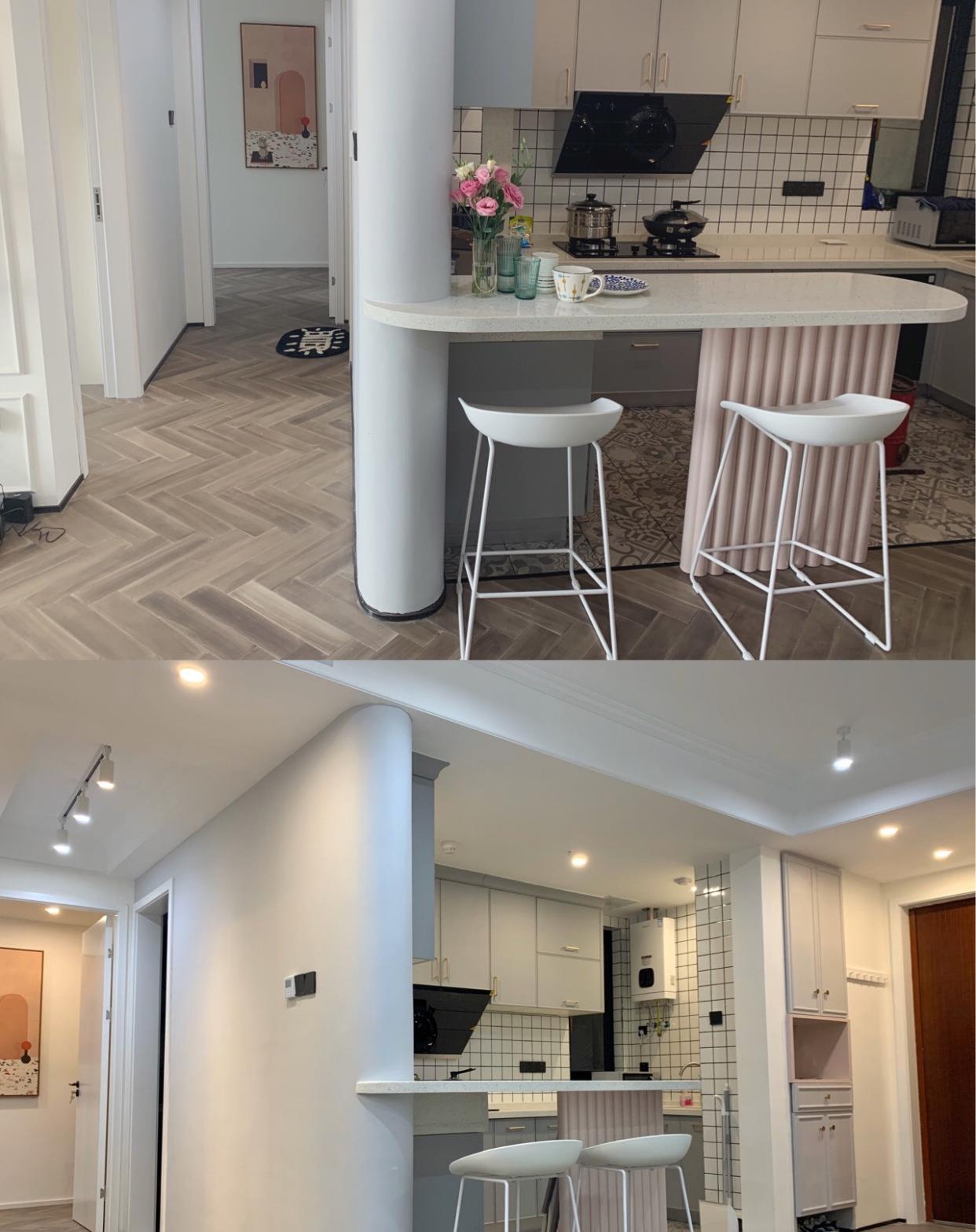 ▲漫长的装修终于结束，打扫干净布置齐家具家电，效果很满意！