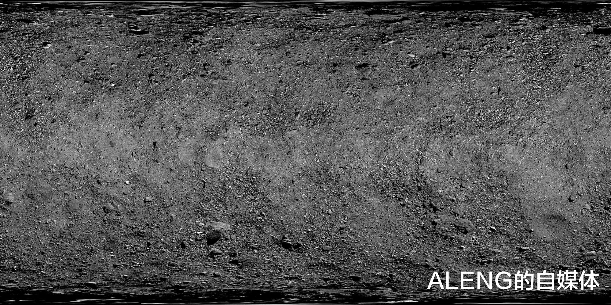「小行星」NASA发布小行星Bennu最新照片：表面一块5.2米大的巨石清晰可见