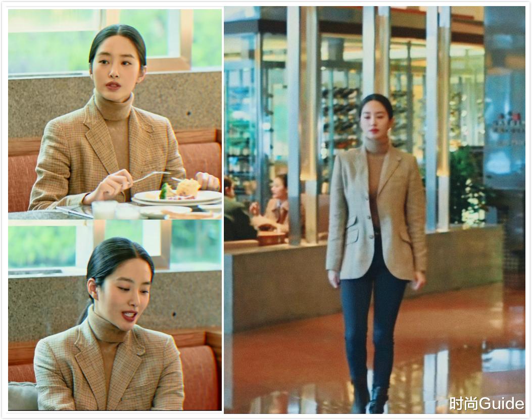 刘诗诗|看了杨采钰90年代的职场“穿搭教程”，她的每件衣服都想收入衣柜