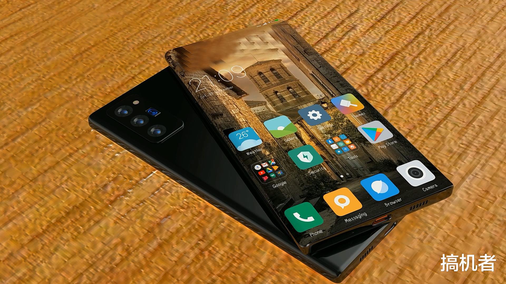 华为mate▲华为P50Pro概念图：这就是四曲真全屏，比华为Mate40更值得期待