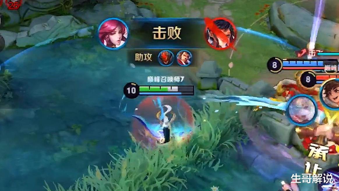 【王者荣耀】王者荣耀：“双刀流”伽罗火了，6分钟战力成型，强势期提前70%