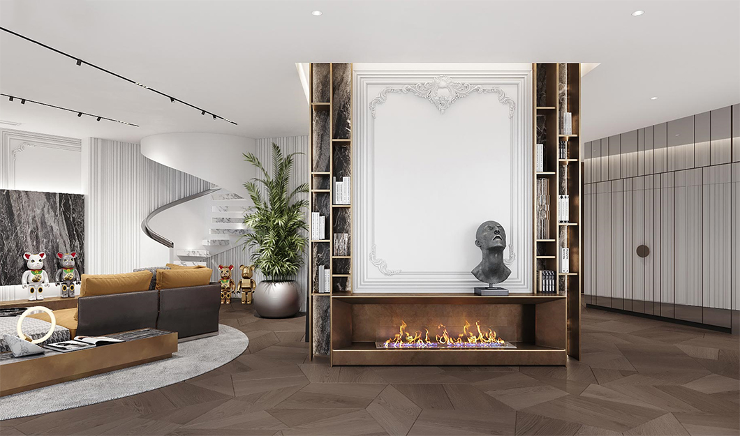 『』极致的简约轻奢风,个性独特