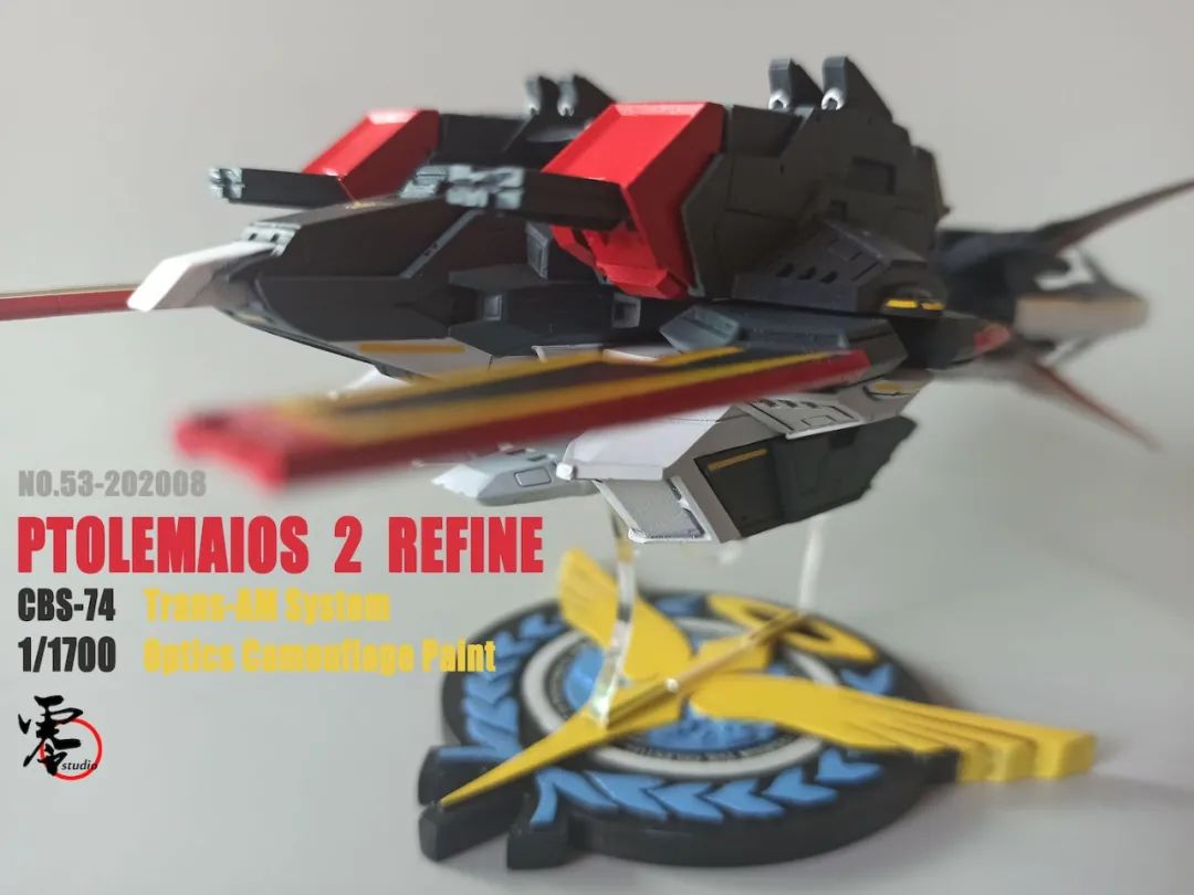 动力|机动兵器运输母舰·托勒密，颜色有些改动，但感觉没有这样玩的