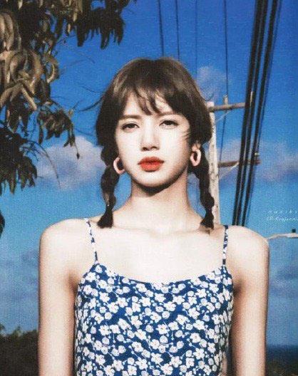 lisa|Lisa只是剪了波波头，搭配樱桃发夹，却变得好少女，好甜哦！